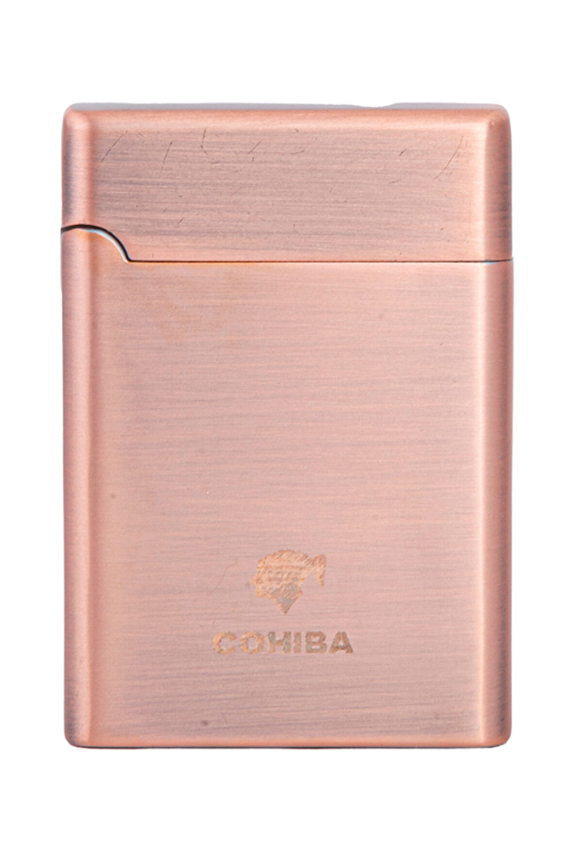 Cohiba Çift Torch Pürmüz Bronz Metal Puro Çakmağı