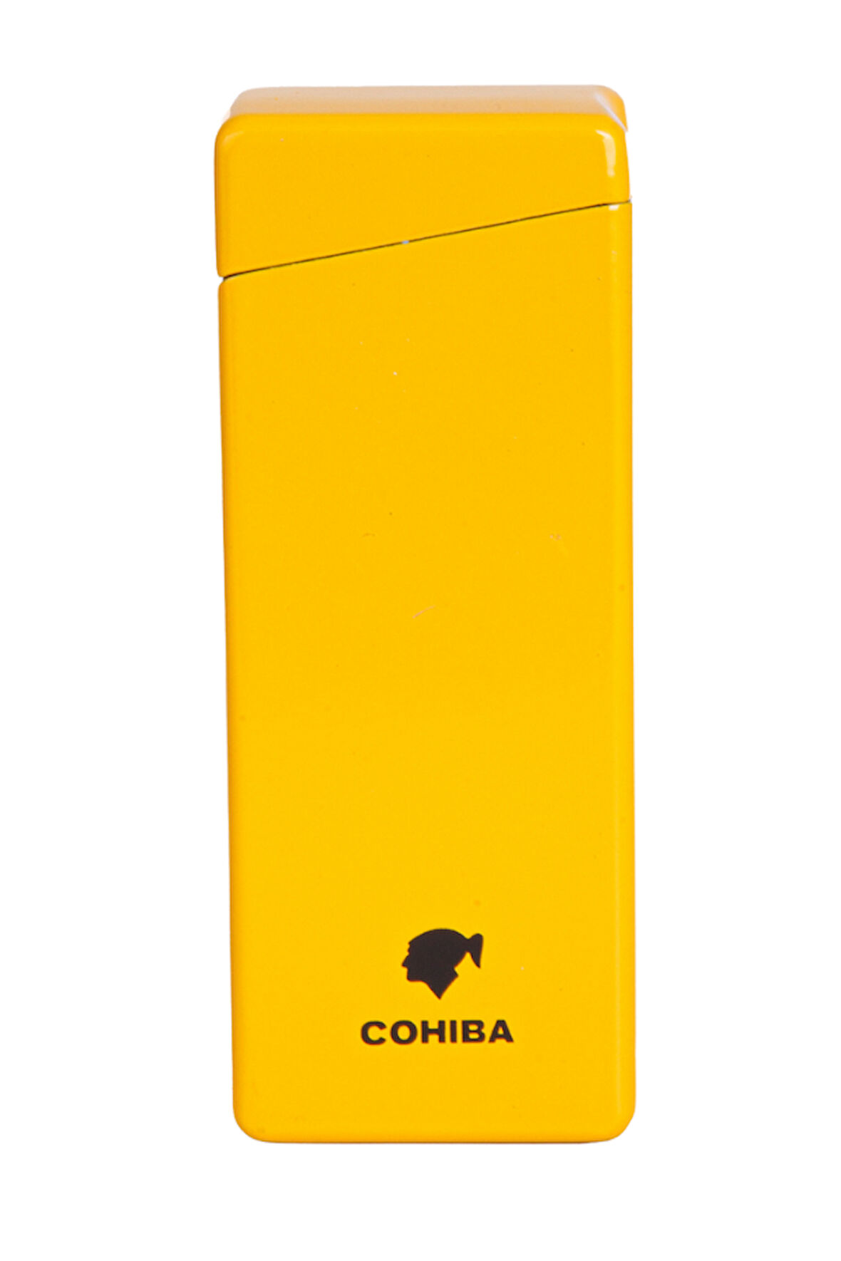 Cohiba Tek Torch Pürmüz Sarı Metal Puro Çakmağı