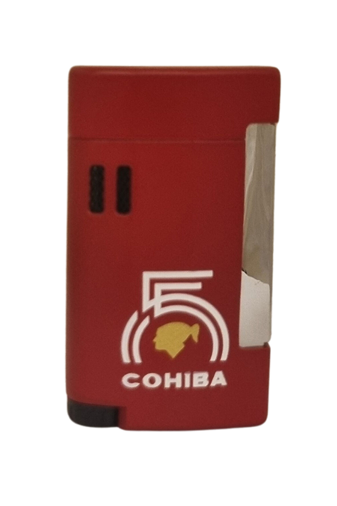 Cohiba 55. Yıl Özel Üretim Dahili Kılıflı Tek Torch Pürmüz Kırmızı Puro Çakmağı