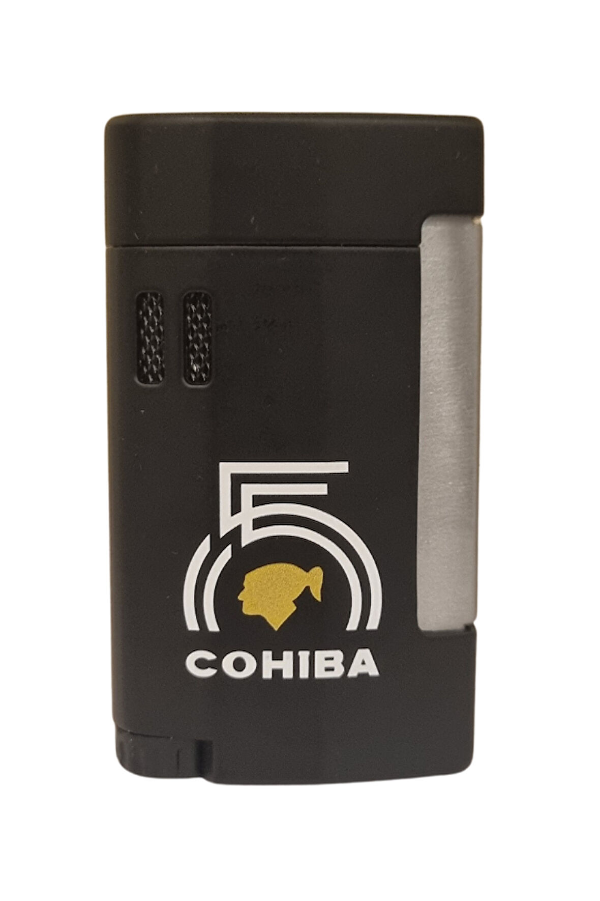 Cohiba 55. Yıl Özel Üretim Dahili Kılıflı Tek Torch Pürmüz Siyah Puro Çakmağı