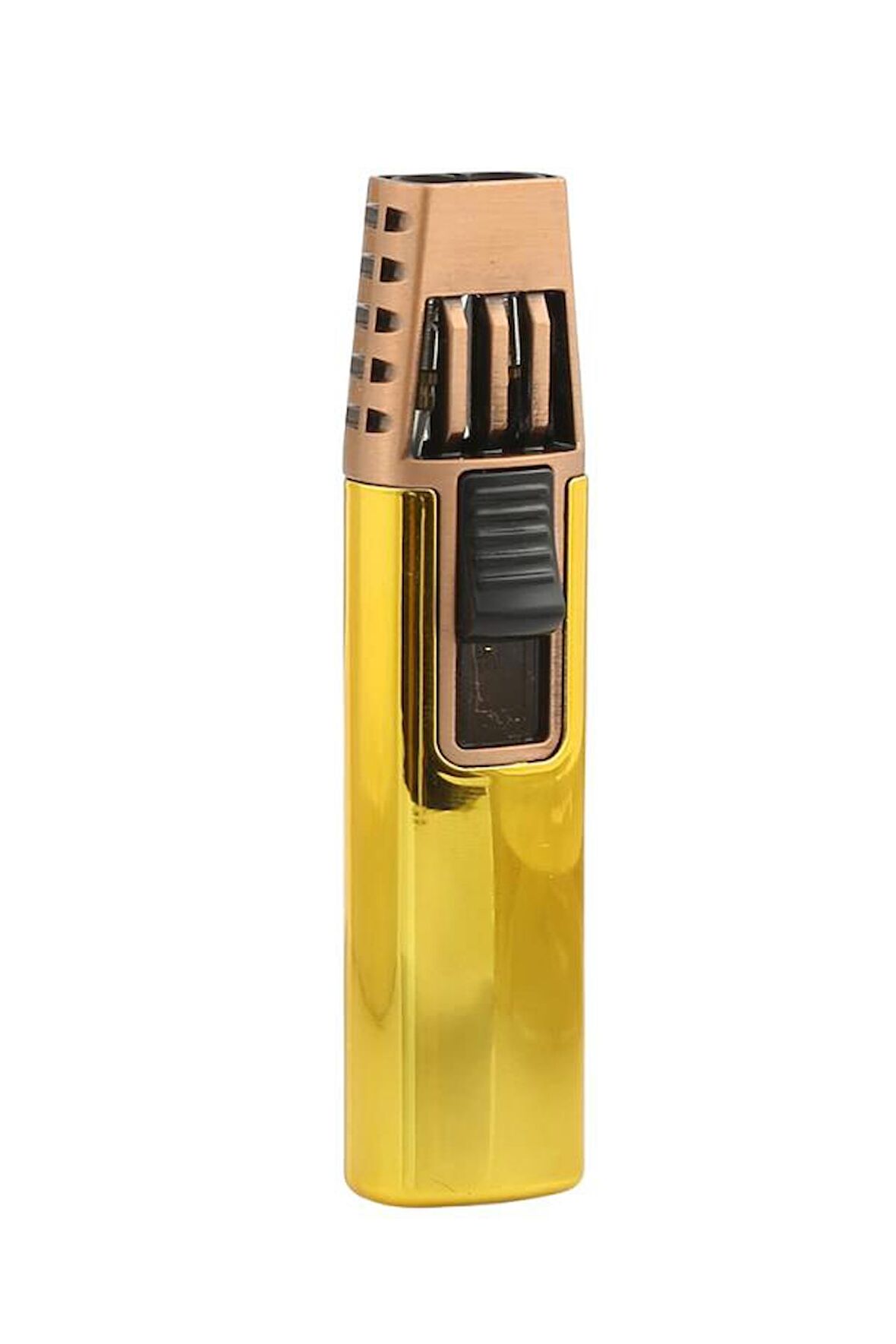 Parmida Çift Torch Pürmüz Gold-Bronz Puro Çakmağı