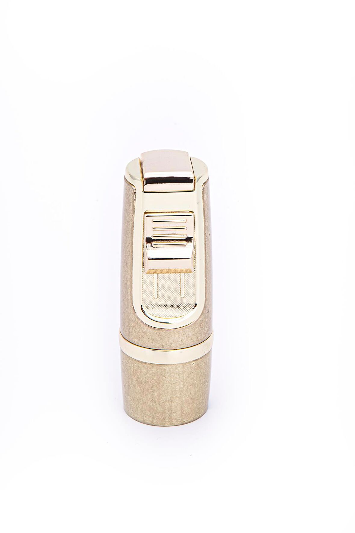 Parmida 3 Torch Pürmüz Fırçalı Gold Metal Puro Çakmağı