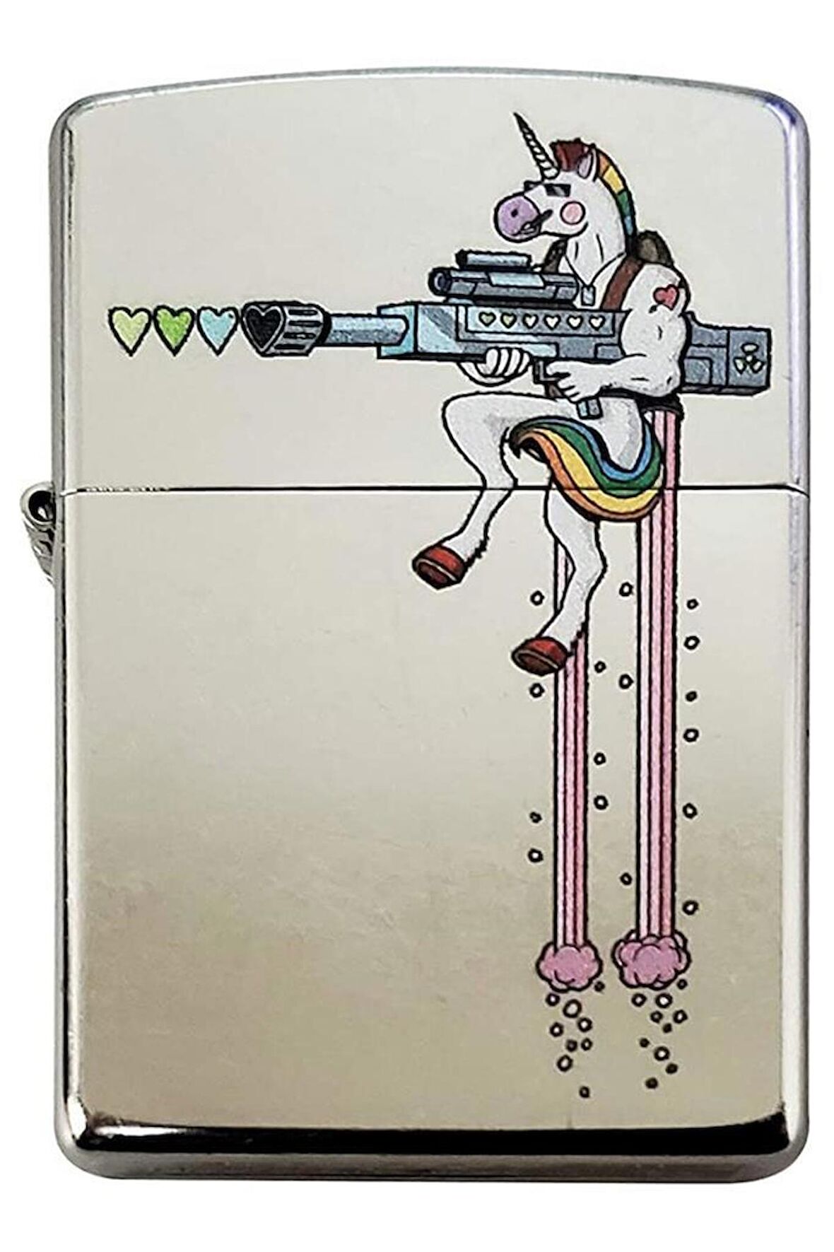 Zippo Çakmak 200 Unicorn With Big Gun