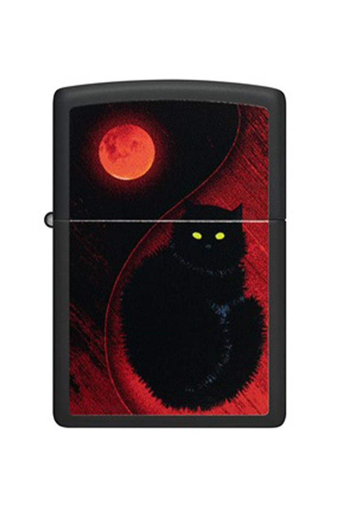 Zippo Çakmak 48453-099400 Black Cat Design