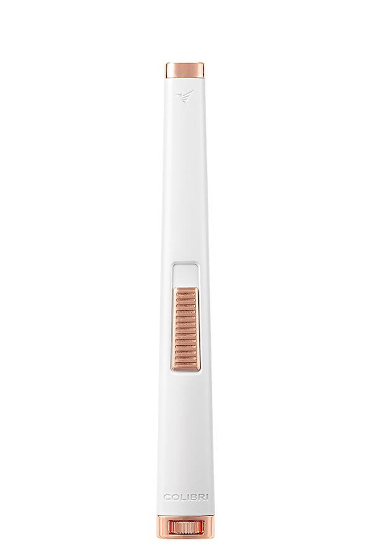 Colibri Aura Perde Alev Beyaz - Rose Gold Masa Tipi Puro Çakmağı