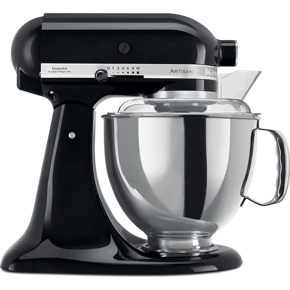 KitchenAid 5KSM175PSEOB Artisan Onyx Black 4.8 Litre Mutfak Şefi