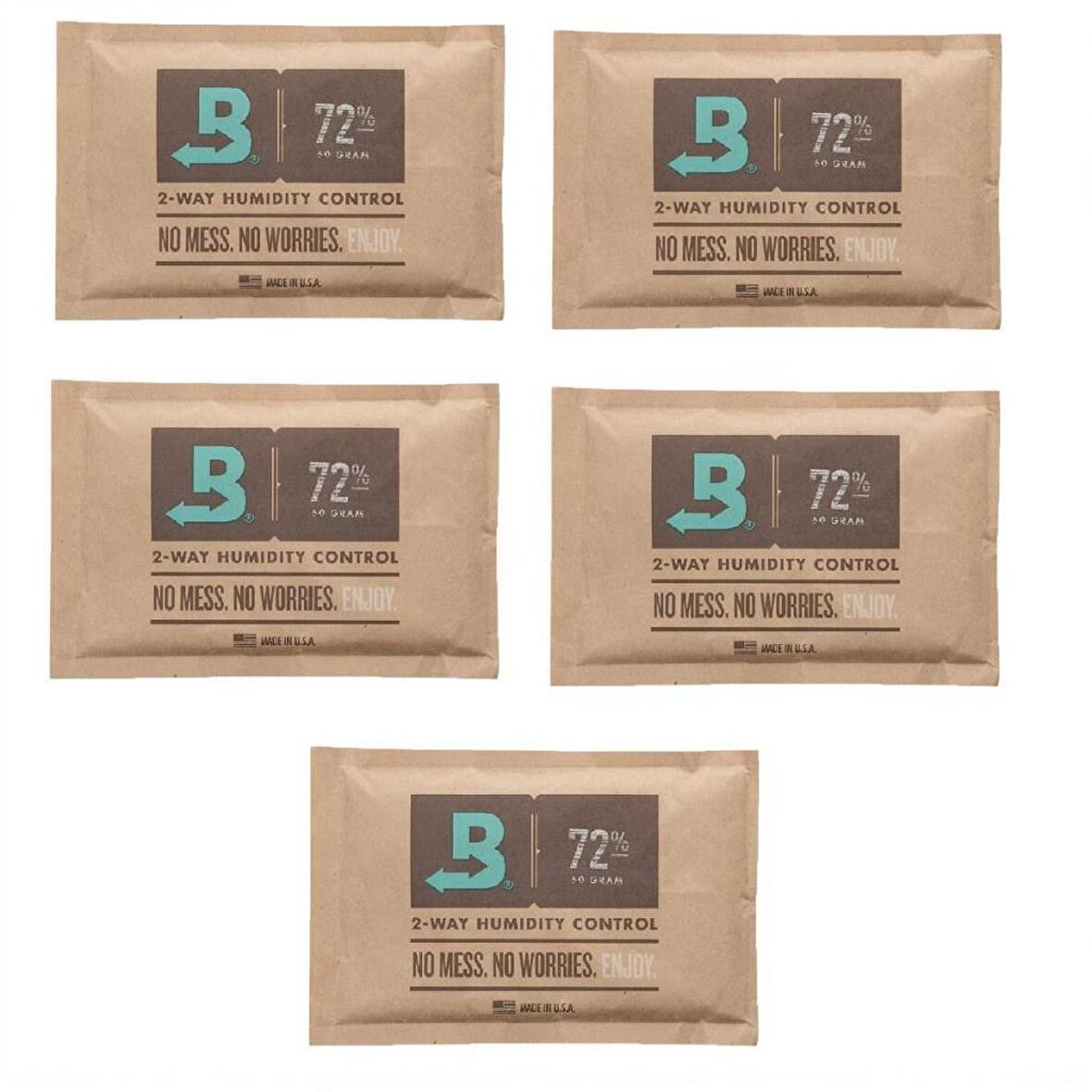 Boveda 72 60 Gram Puro Nemlendirici 5'li Paket 