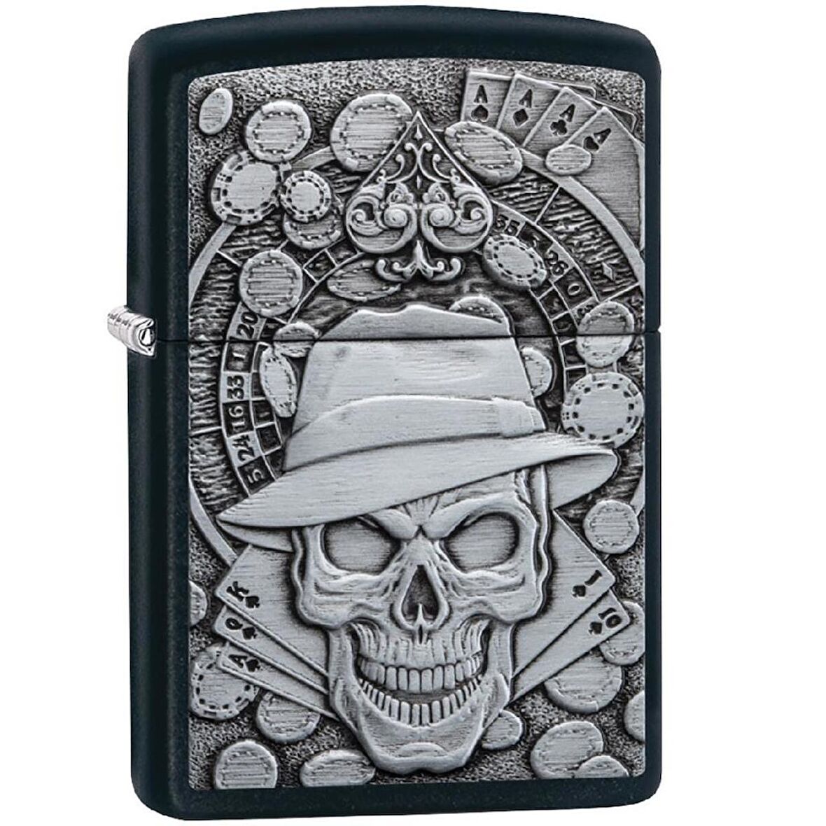 Zippo Çakmak 218 Gambling Skull 49183-078935
