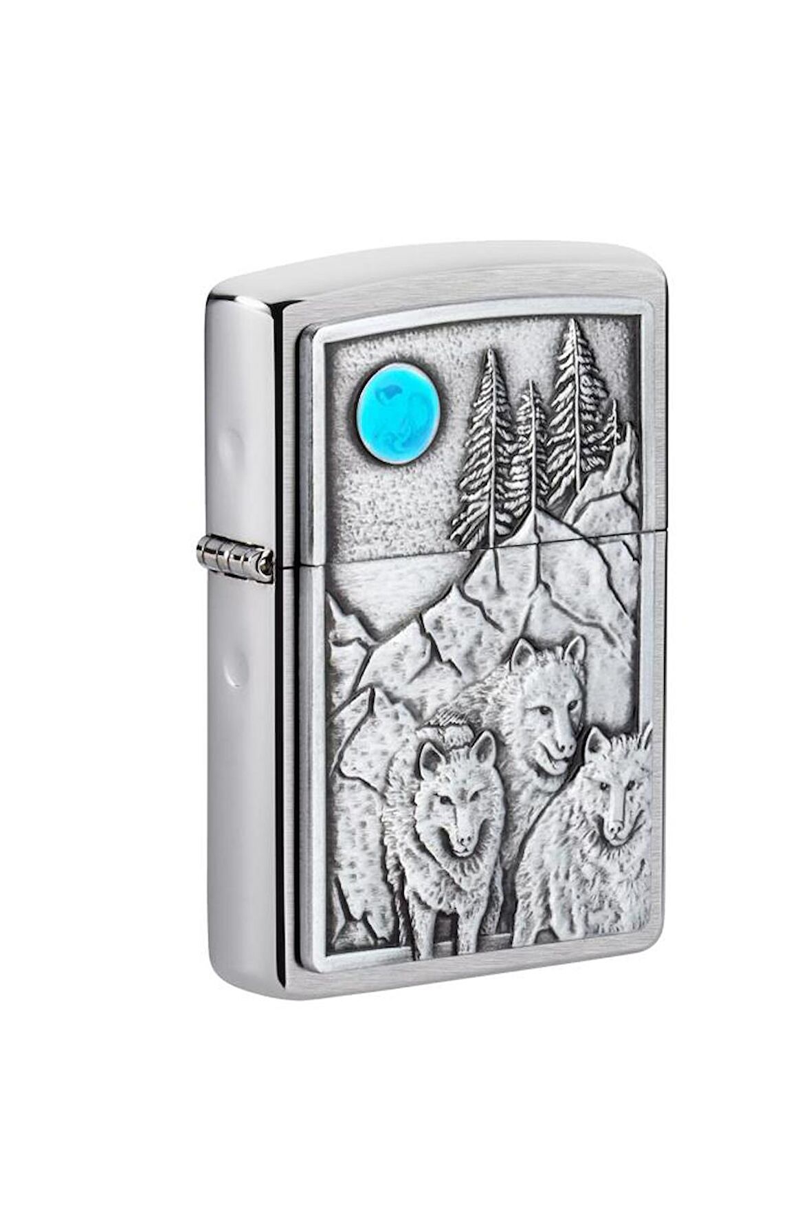 Zippo Çakmak Wolf & Pack Emblem 49295-083609
