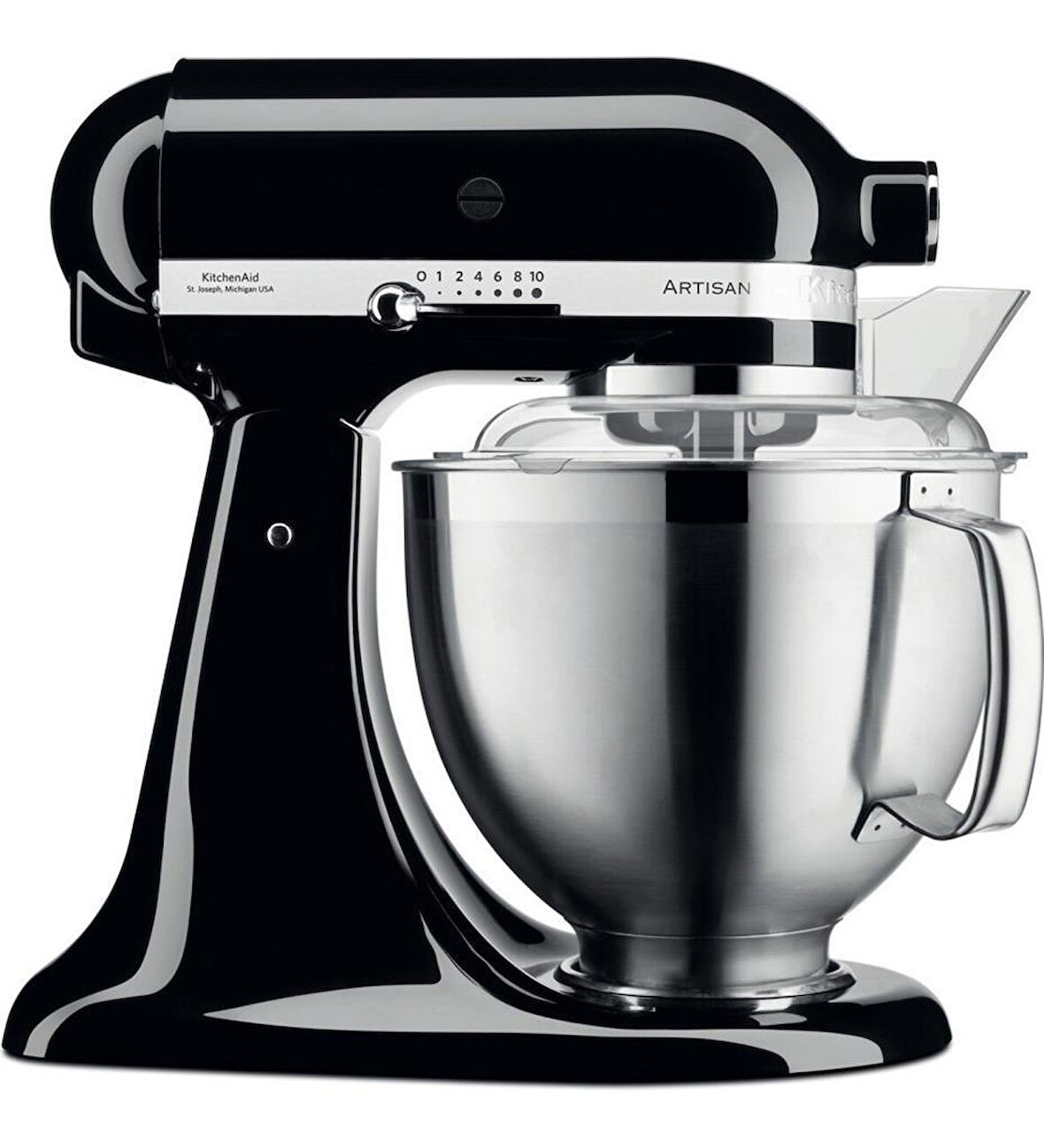 KitchenAid 5KSM185PSEOB Artisan 4.8 LT Stand Mikser - Onyx Black