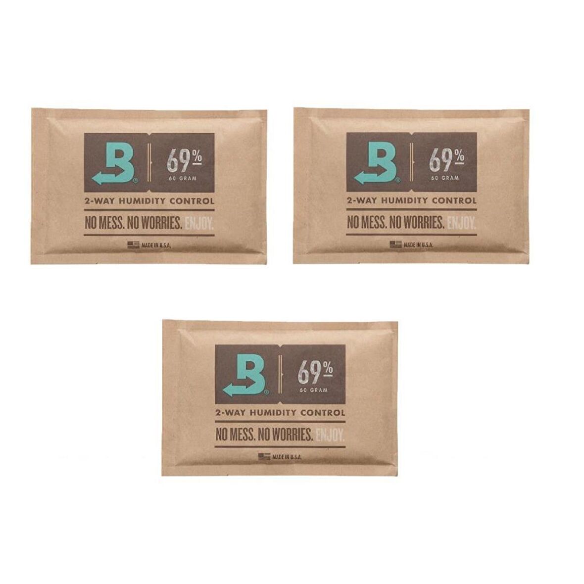 Boveda 69 60 Gram Puro Nemlendirici 3'lü Paket