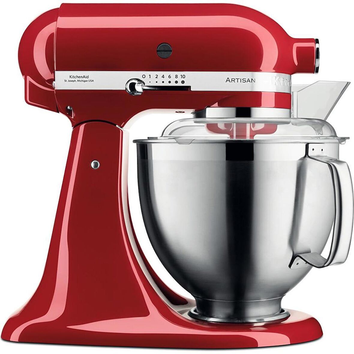 KitchenAid 5KSM185PSEER Artisan 4.8 Litre Mutfak Şefi - Empire Red