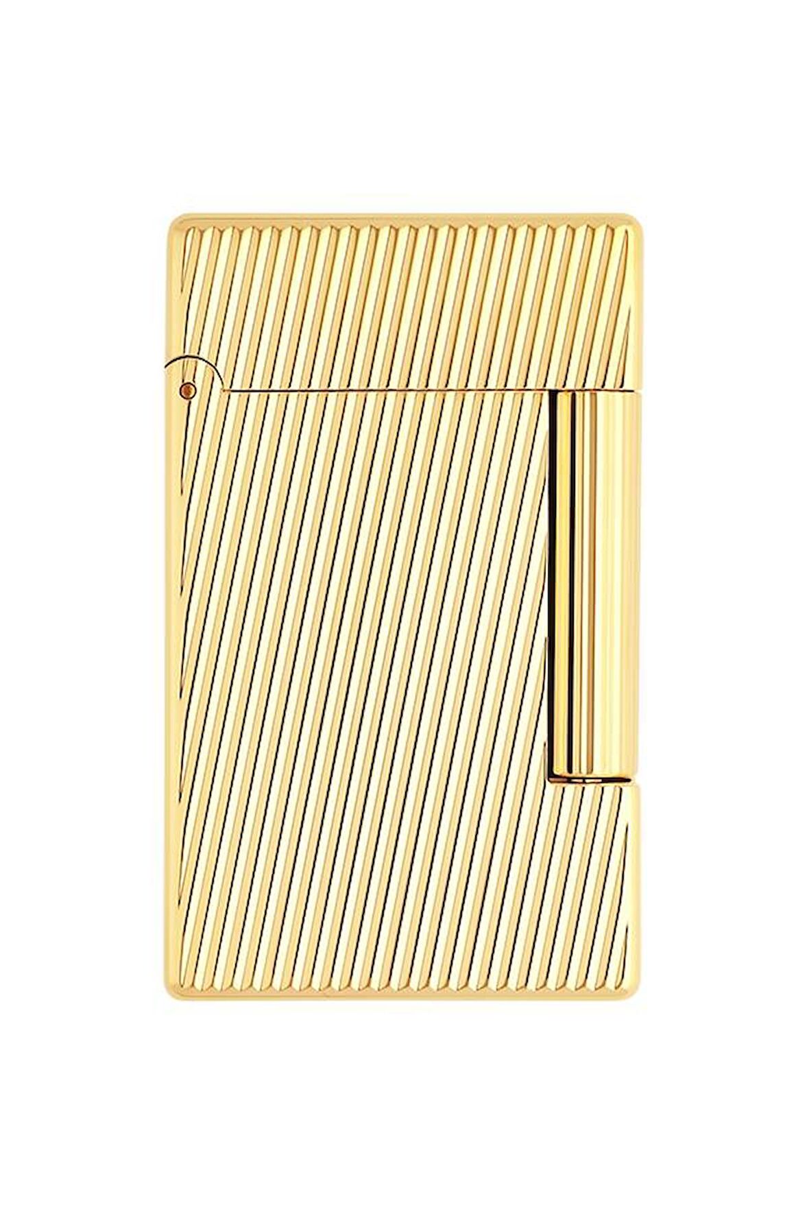 S.T. Dupont Initial Diagonal Gold Puro Çakmağı 20831