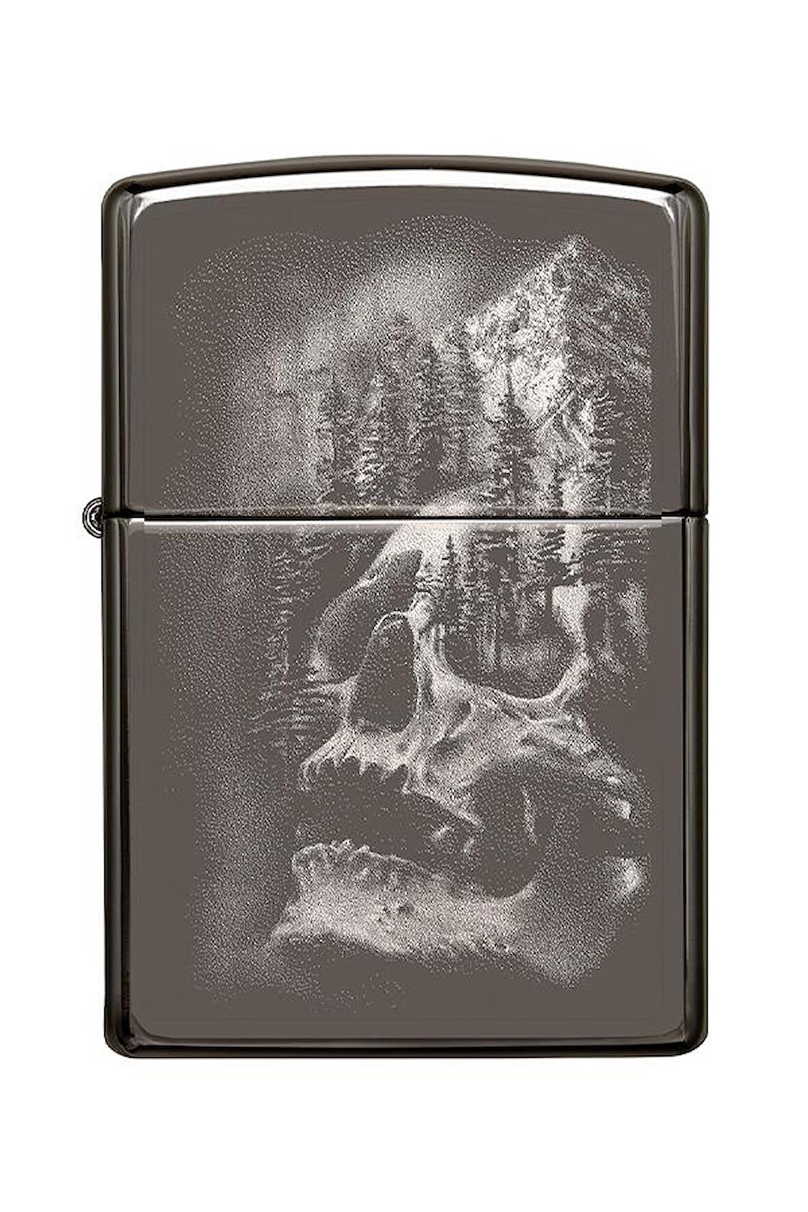 Zippo Çakmak 49141-078549 150 Skull Mountain Design