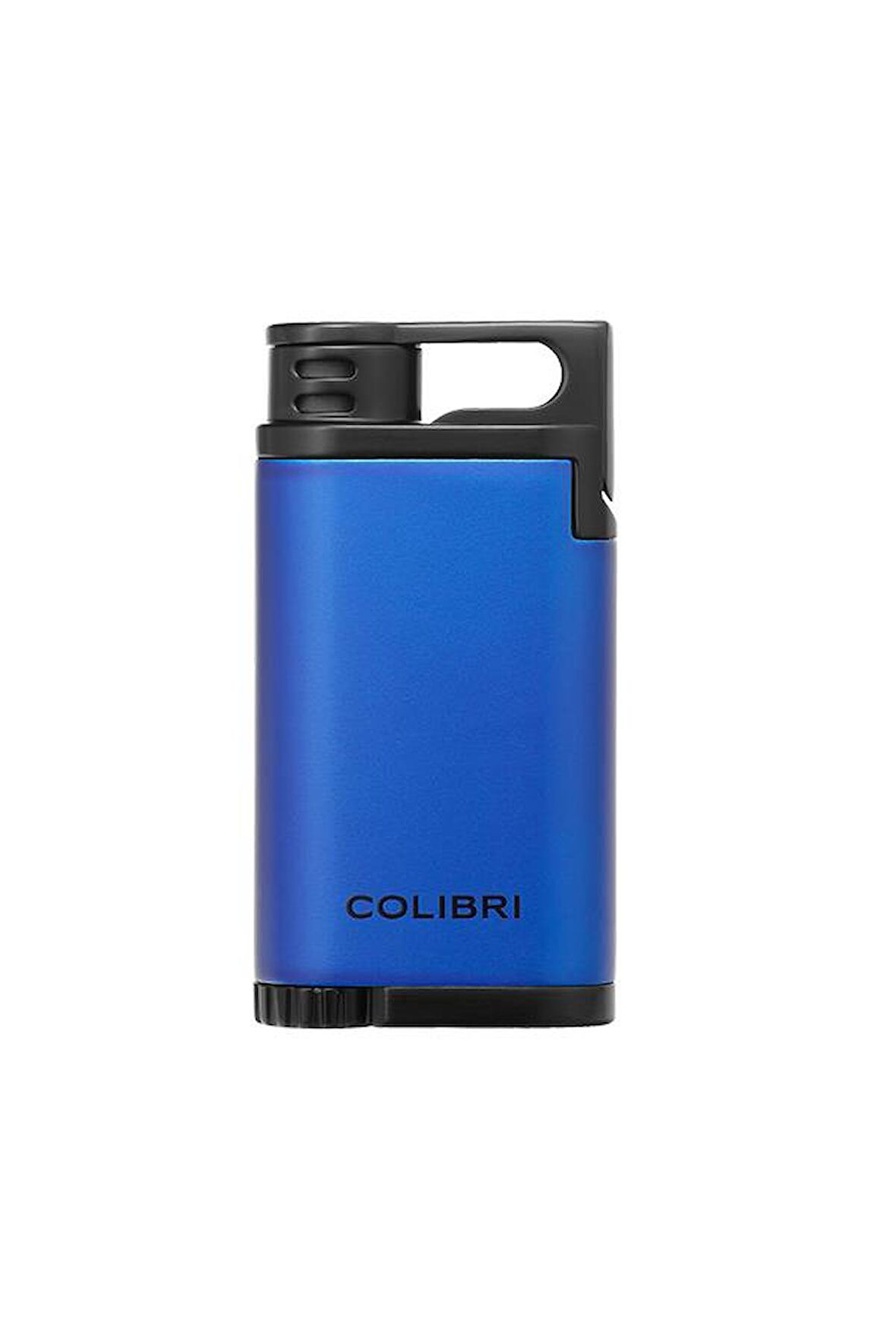 Colibri Belmont Tek Torch Pürmüz Mavi - Siyah Puro Çakmağı