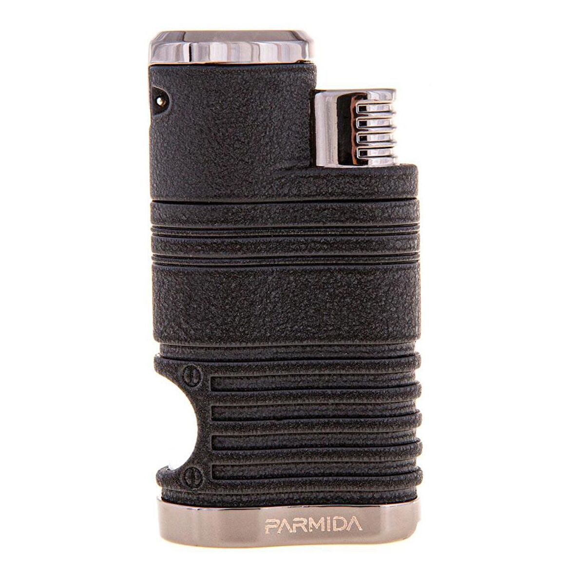 Parmida 4 Torch Pürmüz Siyah Puro Çakmağı
