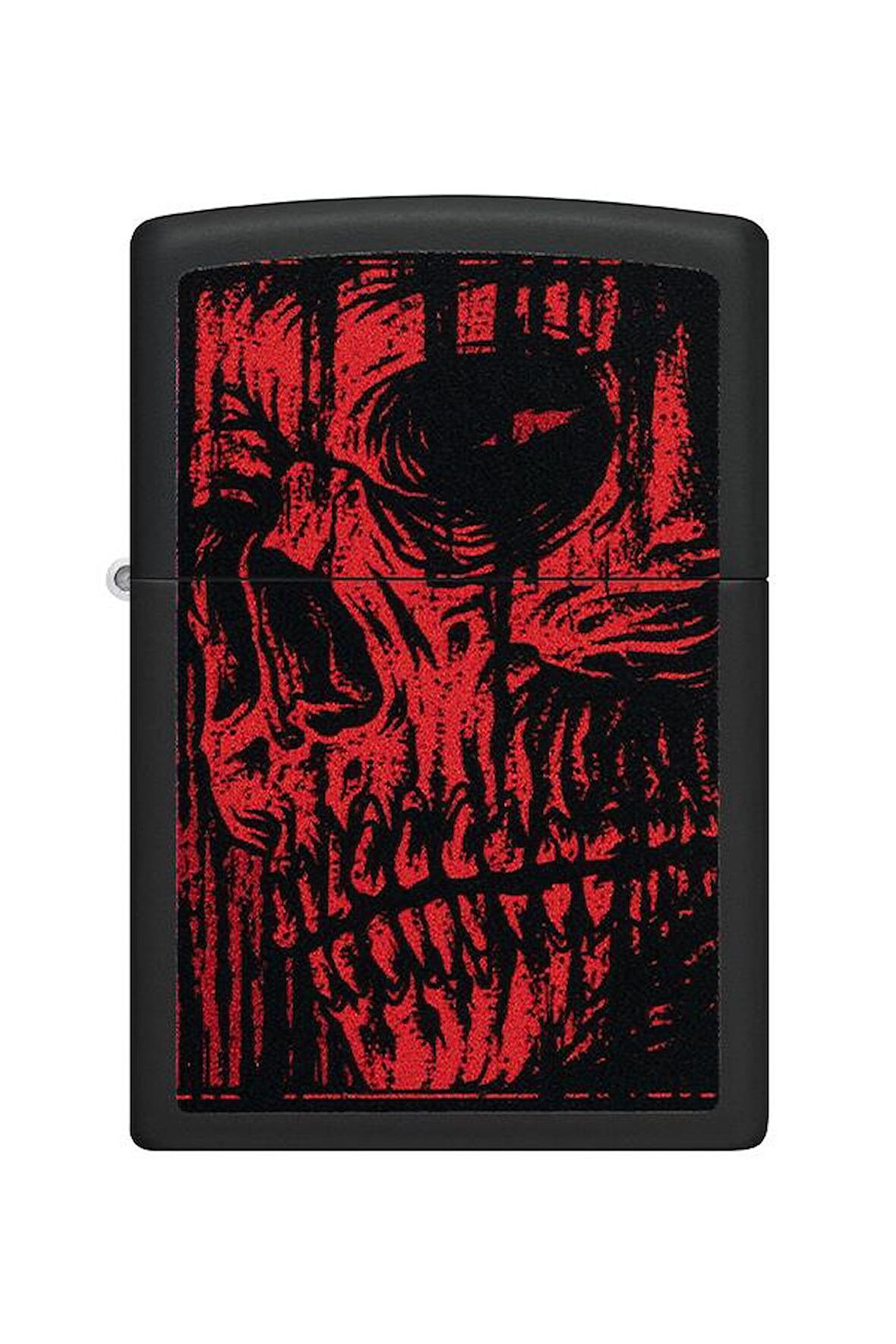 Zippo Çakmak 49775-093910 Red Skull Design