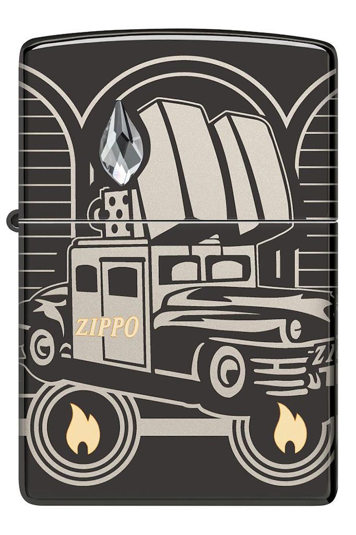 Zippo Çakmak 48693-000003 75Th Anniversary Car