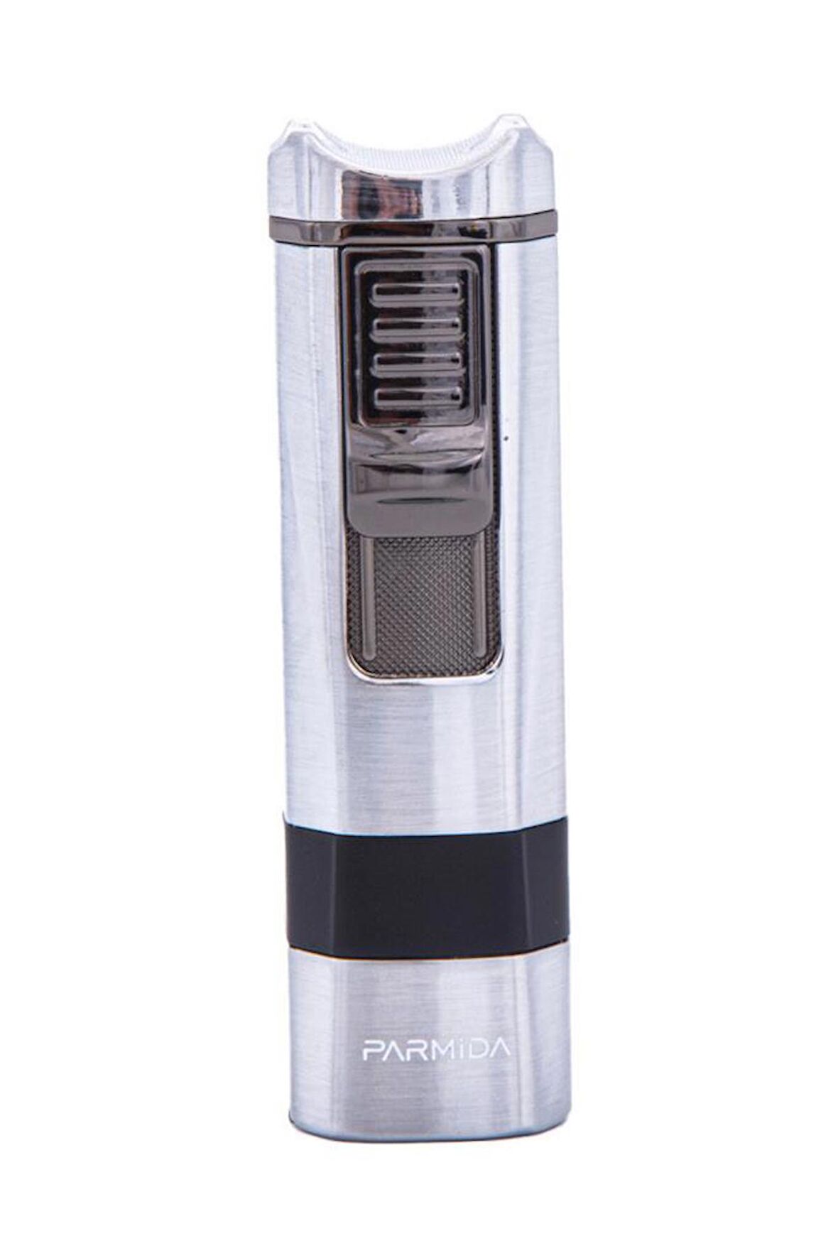 Parmida 4 Torch Pürmüz Gümüş Puro Çakmağı