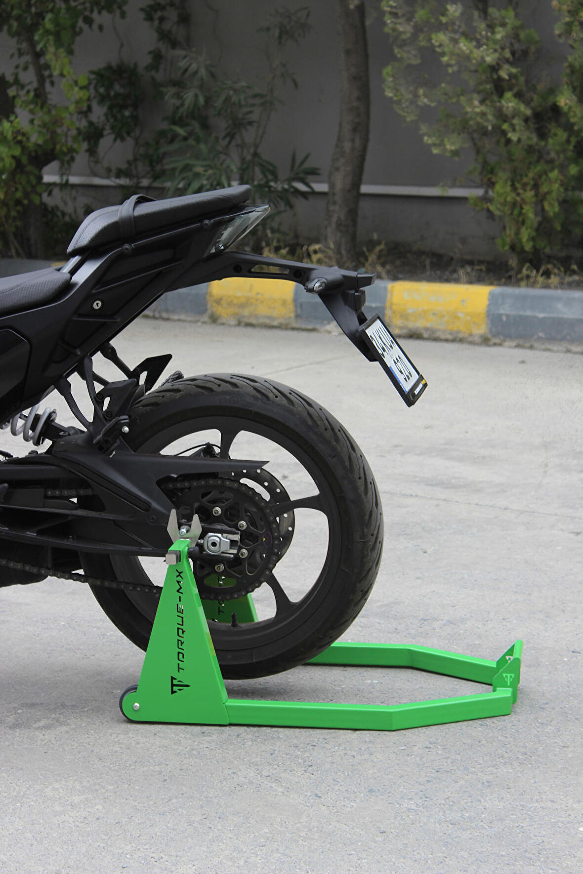 Torque-MX Motosiklet Arka Kaldırma Standı RS2 Yeşil