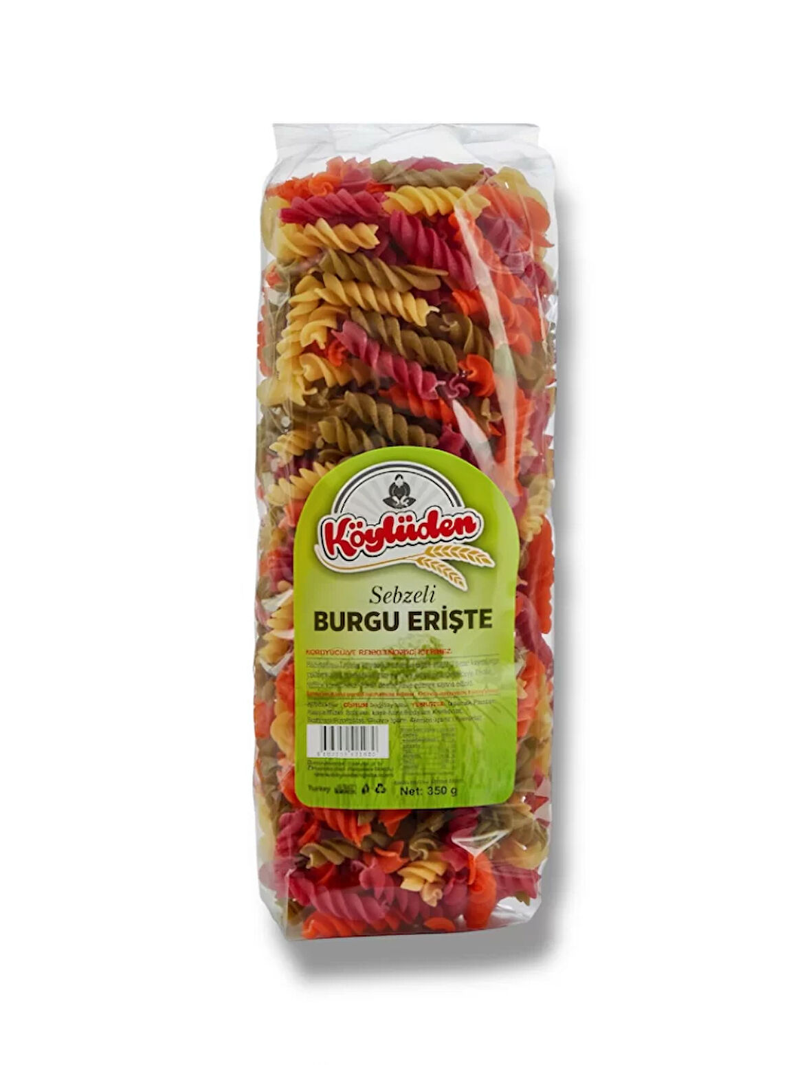 Burgu Erişte (Sebzeli) 350 gr.