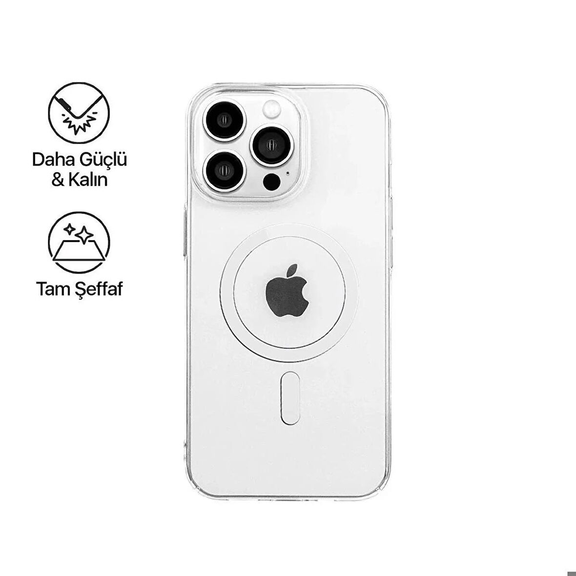 iPhone 14 Pro Max Uyumlu Magsafe Stark Telefon Kılıfı