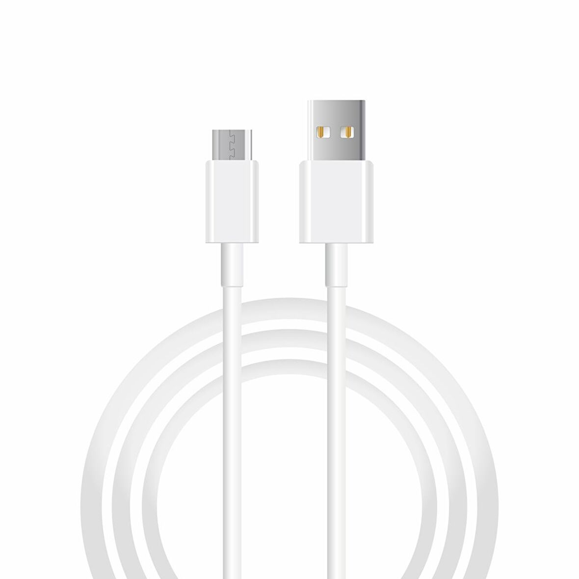 ScHitec X72 UsbA to Micro 2Metre Data ve Hızlı Şarj Kablosu Beyaz