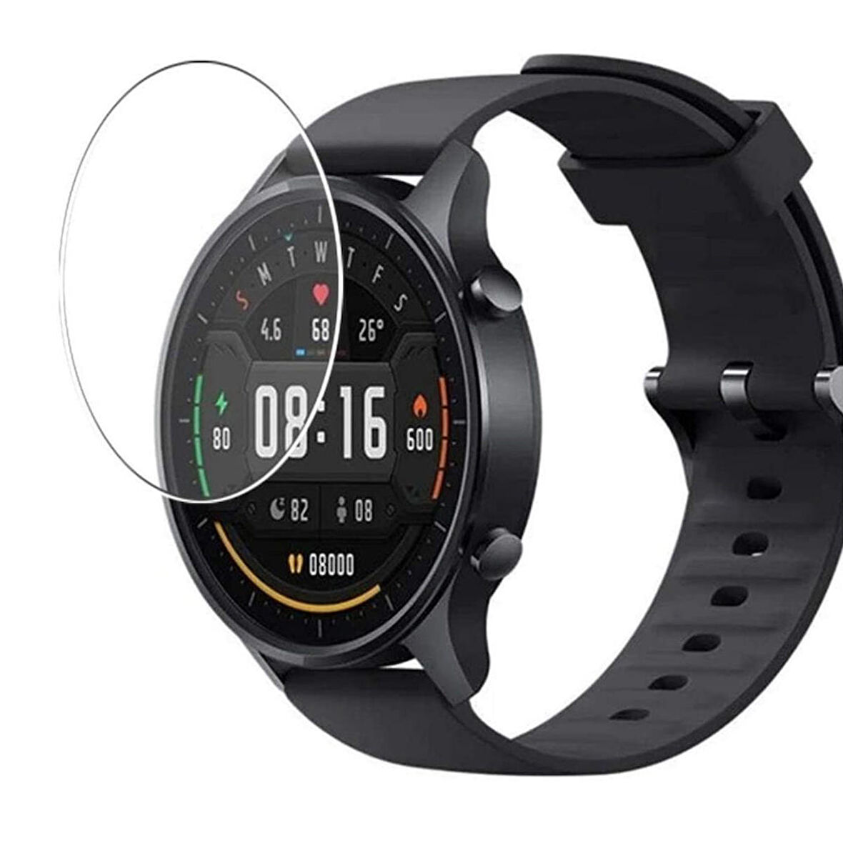 Xiaomi Watch S1 Ön Darbe Emici Ekran Koruyucu Nano Cam (4 Adet)