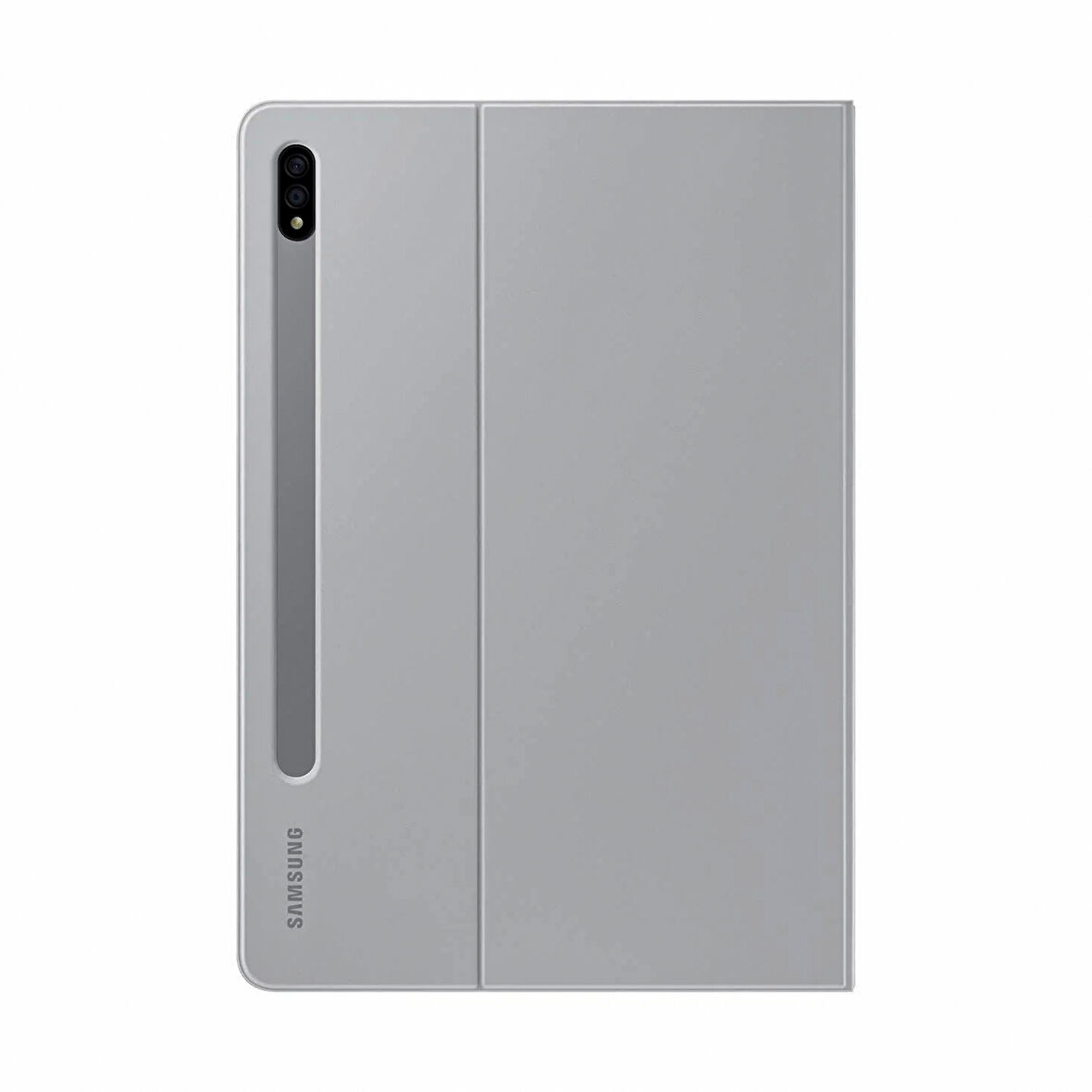 Samsung Galaxy Tab S8 Antimikrobiyal Kaplamalı Kapaklı Kılıf Uzay Gri Samsung Türkiye Garantili