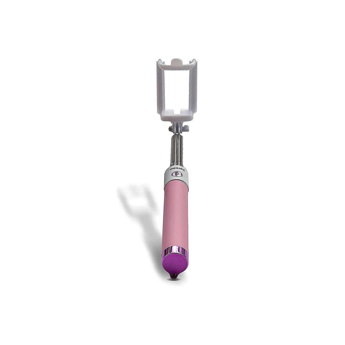 Philips 3.5mm Kablolu 270 Derece Dönebilen Premium Selfie Çubuğu Lila 2024Yeni3611