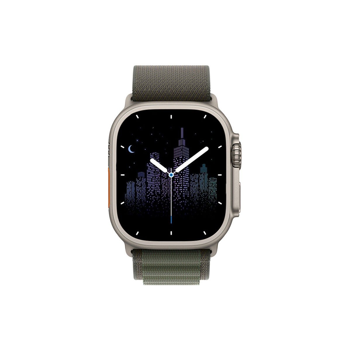 ScHitec Watch 8 Pro Max Amoled Ekran Android İos Uyumlu Akıllı Saat Yeşil