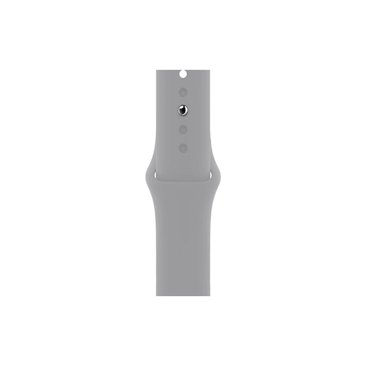 ScHitec 42-49mm Yeni Nesil Apple Uyumlu Akıllı Saat Kordonu Silikon Gri