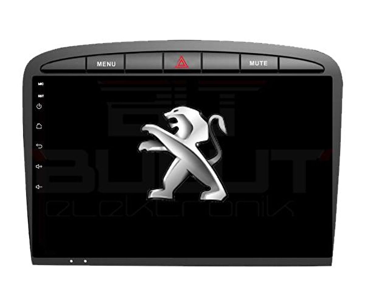 Peugeot 308 Android Multimedya Sistemi  (2008-2013) 2 GB Ram 16 GB Hafıza 8 Çekirdek İphone CarPlay Android Auto 11 Navigatör