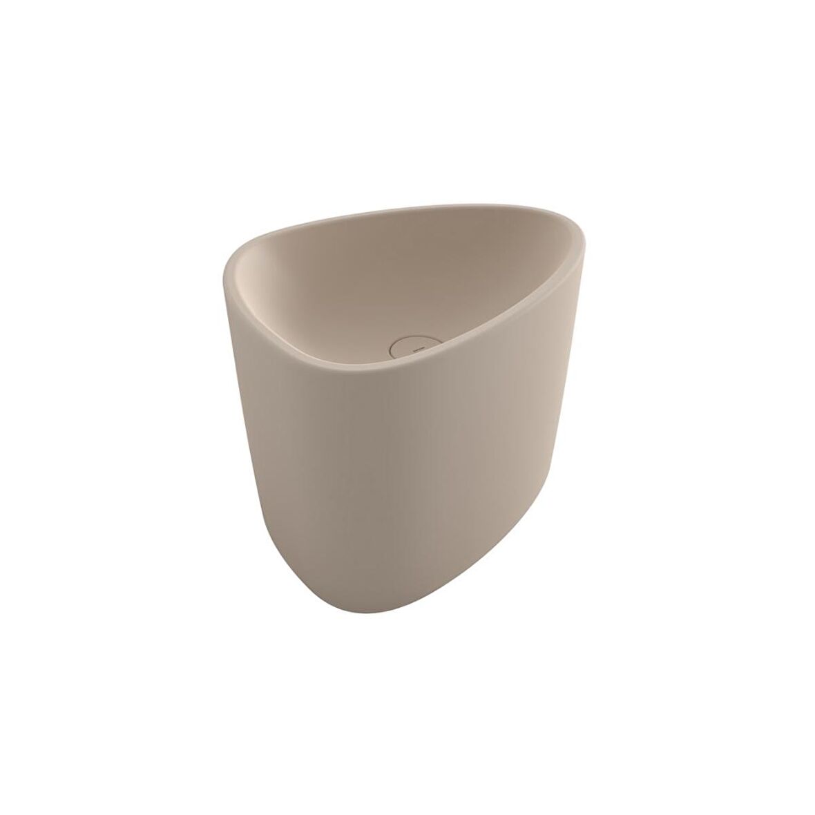 Bocchi Etna 58 cm Tezgah Üstü Monoblok Lavabo Mat Yasemin