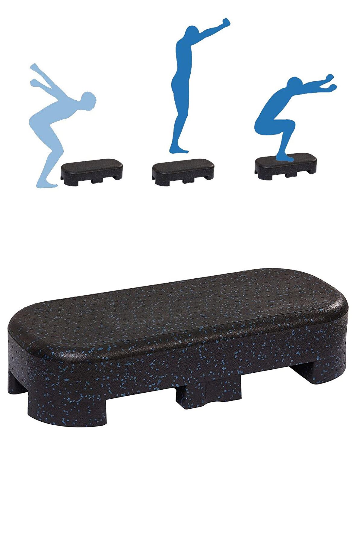 Tosima Aerobik Step Tahtası Foam Step Spor Aleti 70 x 30.5 x 15 Cm Ayarlı