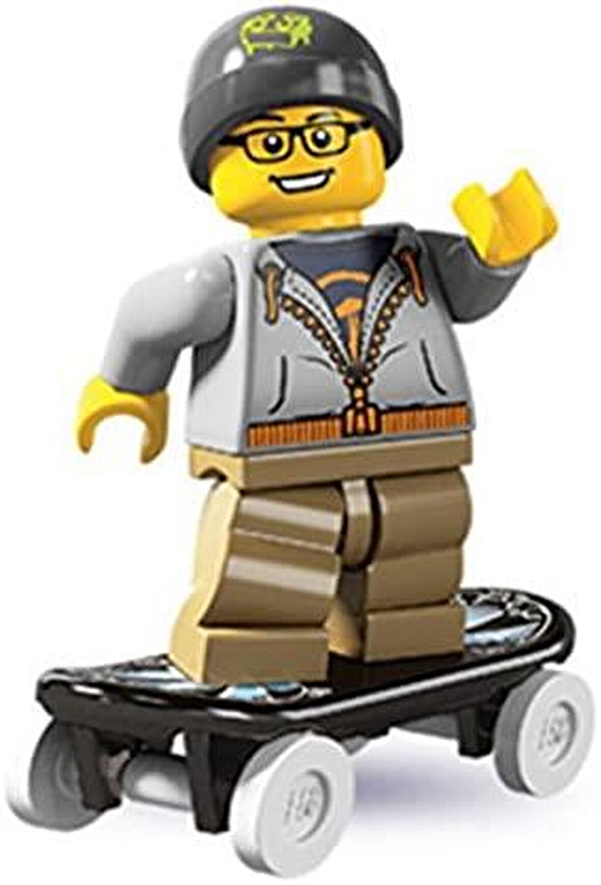 Lego Minifigür - Seri 4 - 8804 - Street Skater
