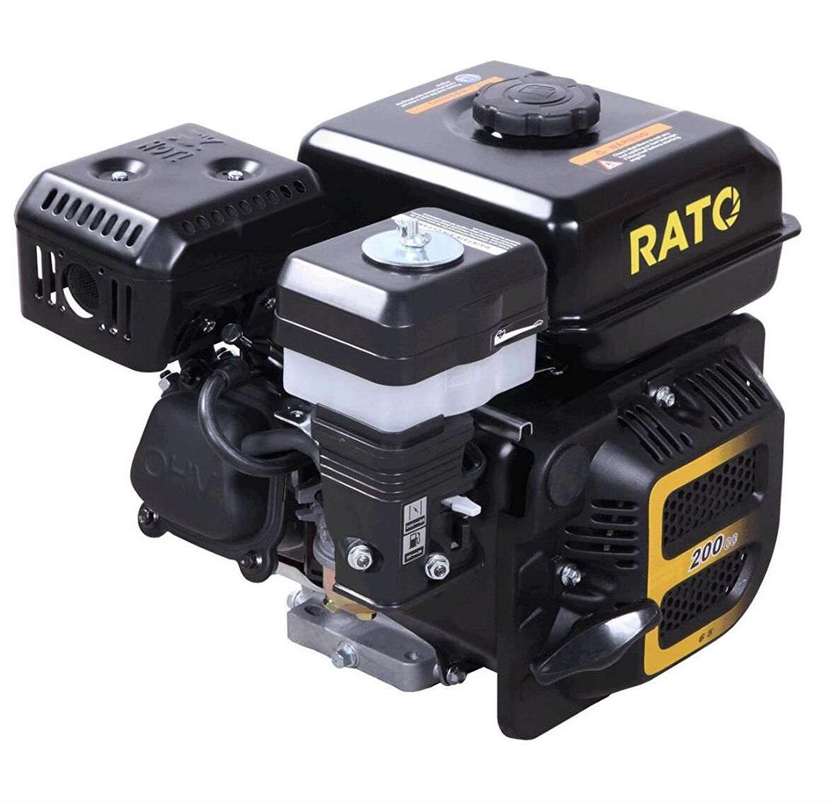 Rato R200 Benzinli Kamalı Krank Motor 19 mm