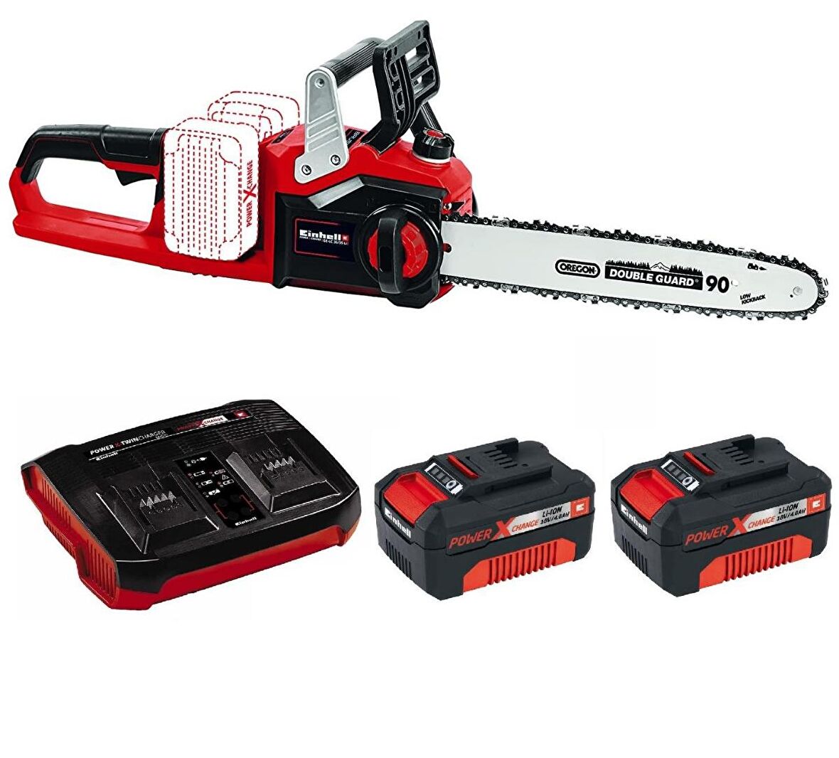 Einhell GE-LC 36-35 Li Kit Akülü Testere 18V 2x4 Ah