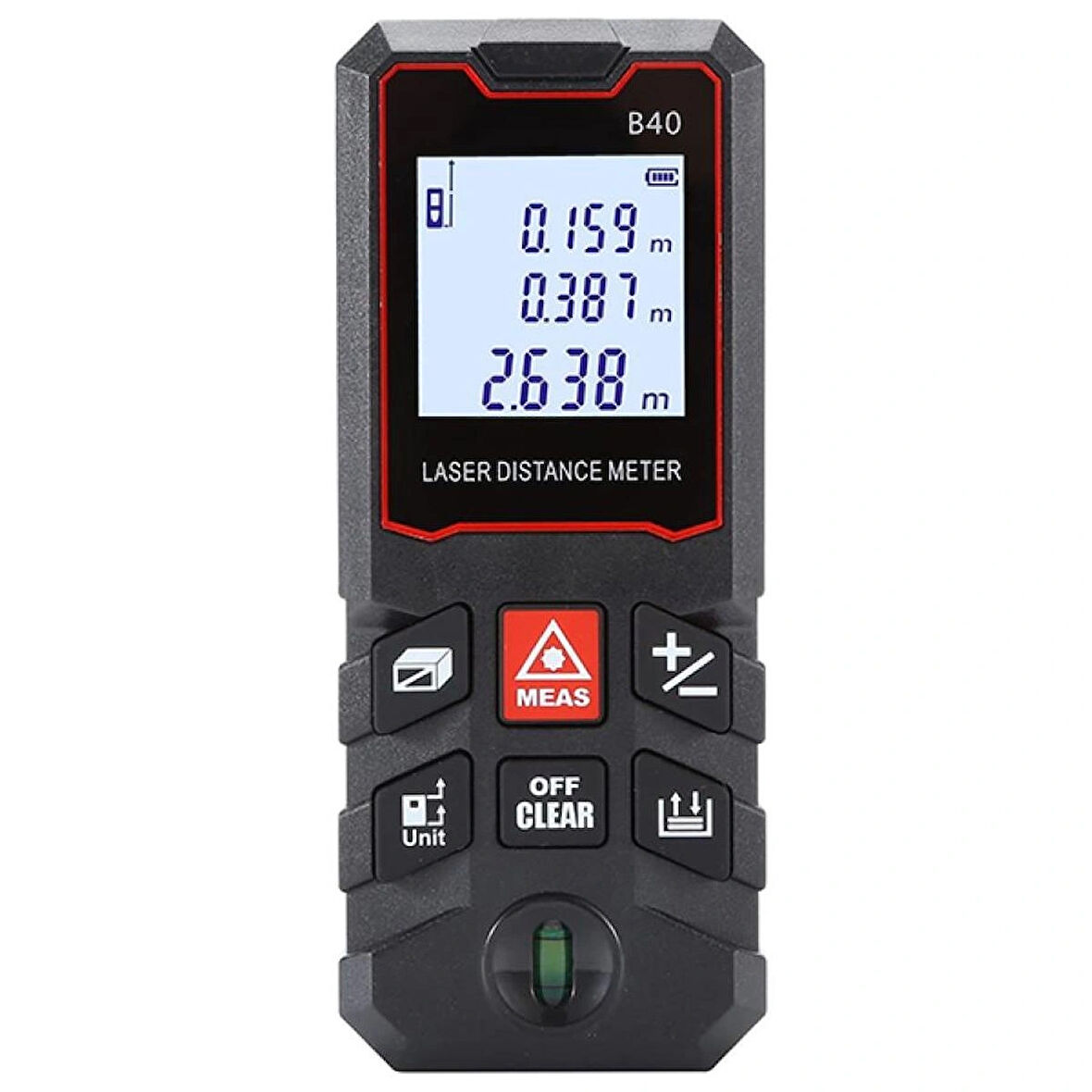 Texta B40 Temel Seviye Lazer Mesafe Ölçer Lazermetre Hobi ve Hafif İşler İçin
