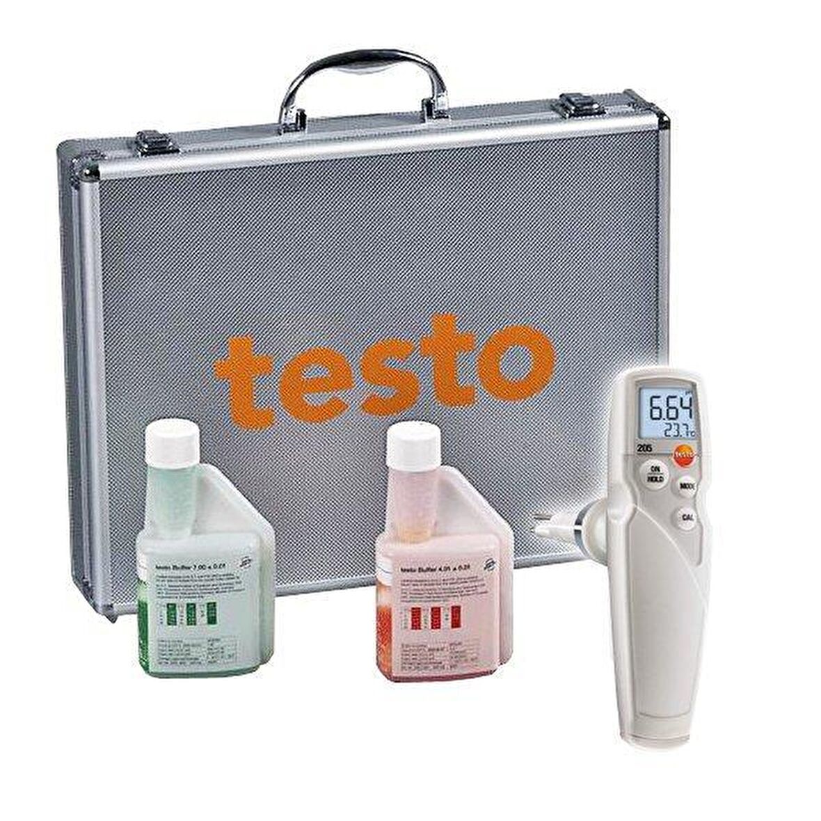 Testo 205 Et Gıda Ph ve Sıcaklık Ölçer - Çantalı Set