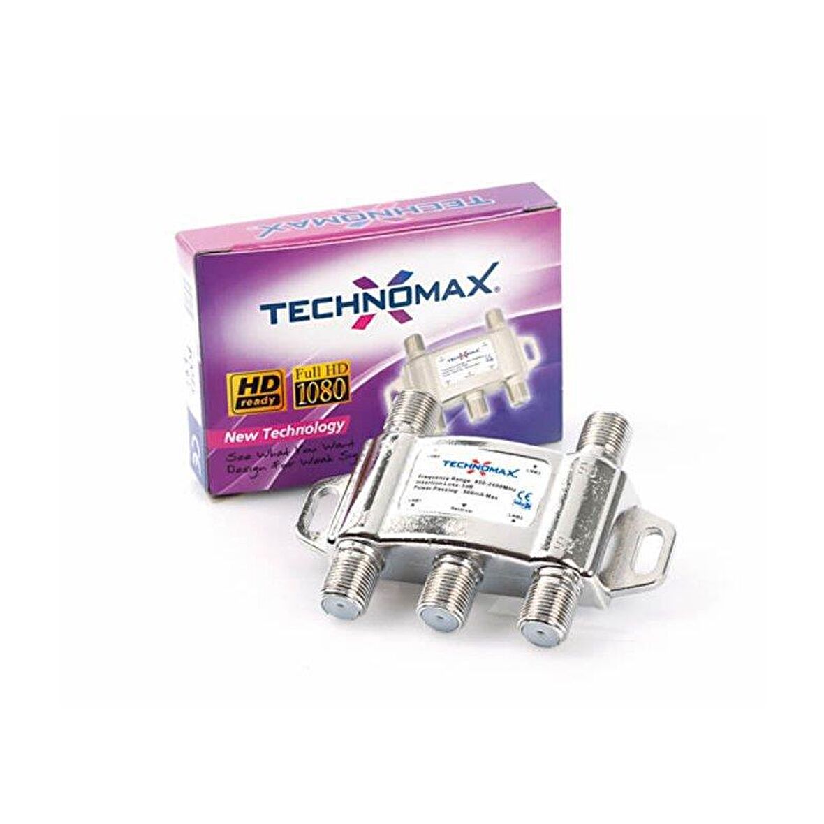 TECHNOMAX TM-4001 1 X 4 DAYZEK SWİTCH 950-2400MHZ 3DB
