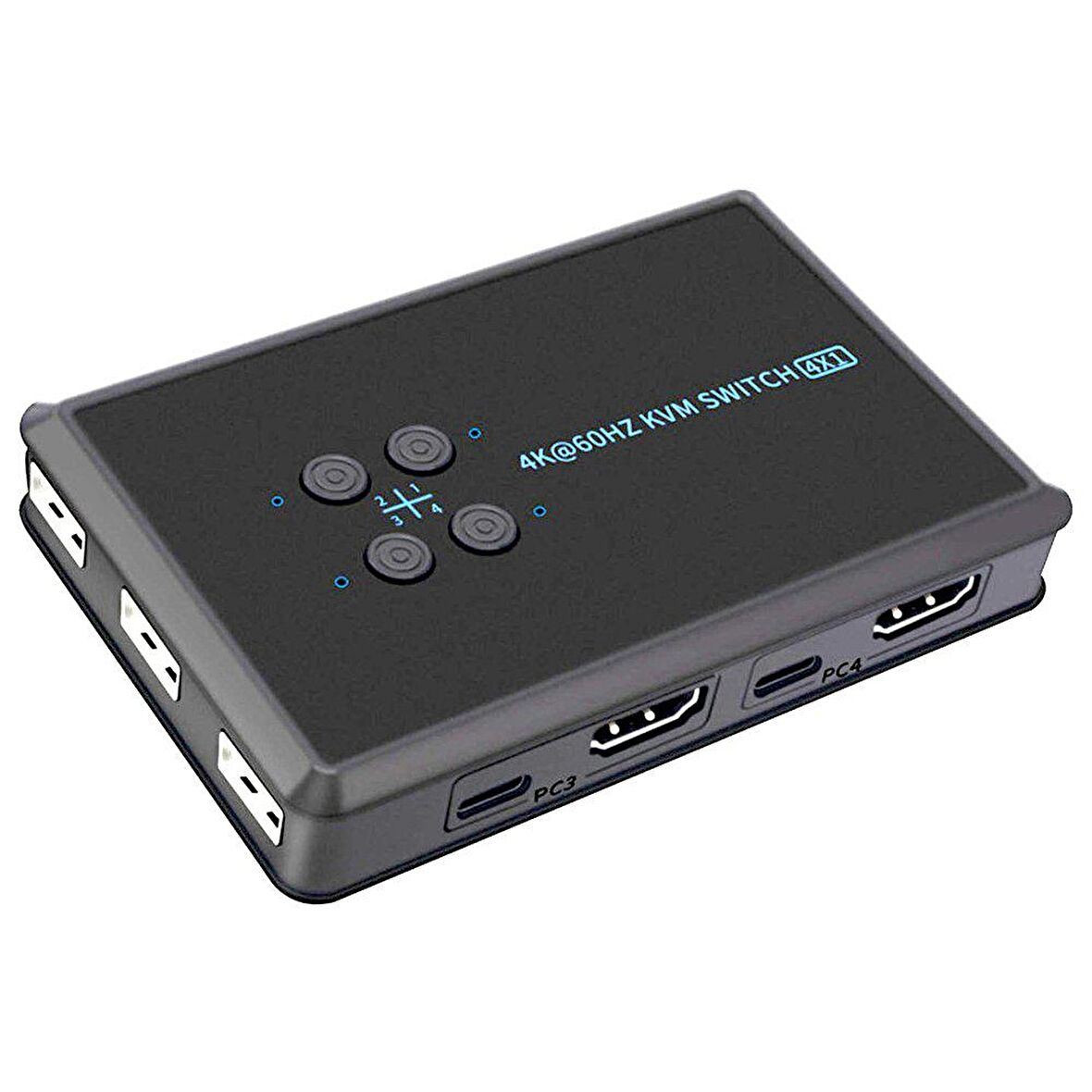 POWERMASTER PM-12016 4K HDMI KVM SWITCH 4X1