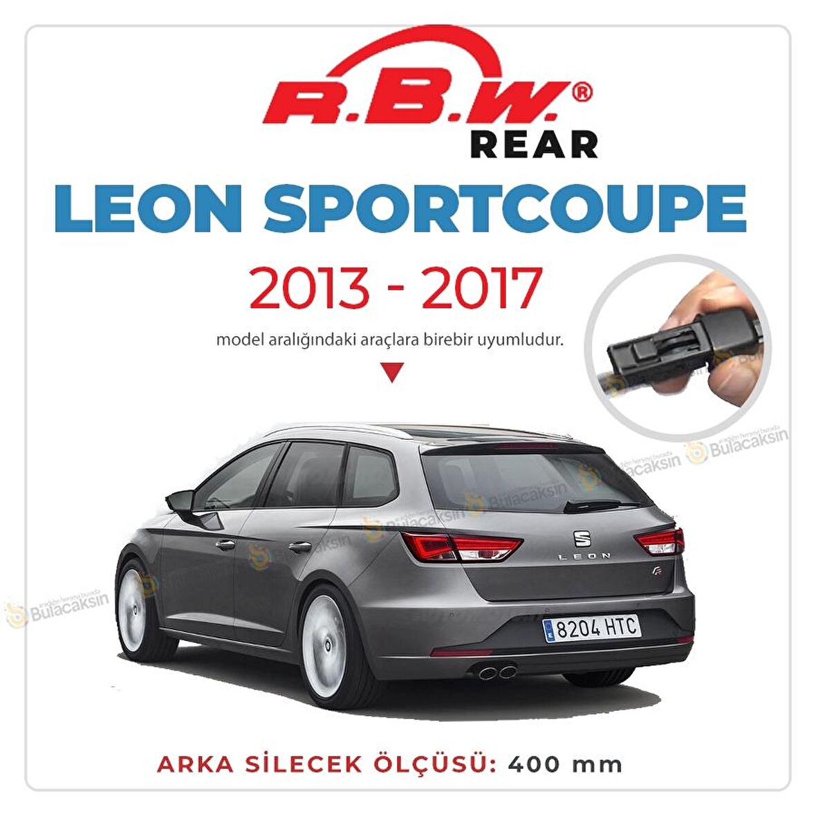 Seat Leon Sportcoupe (5F5) Arka Silecek (2013-2017) RBW