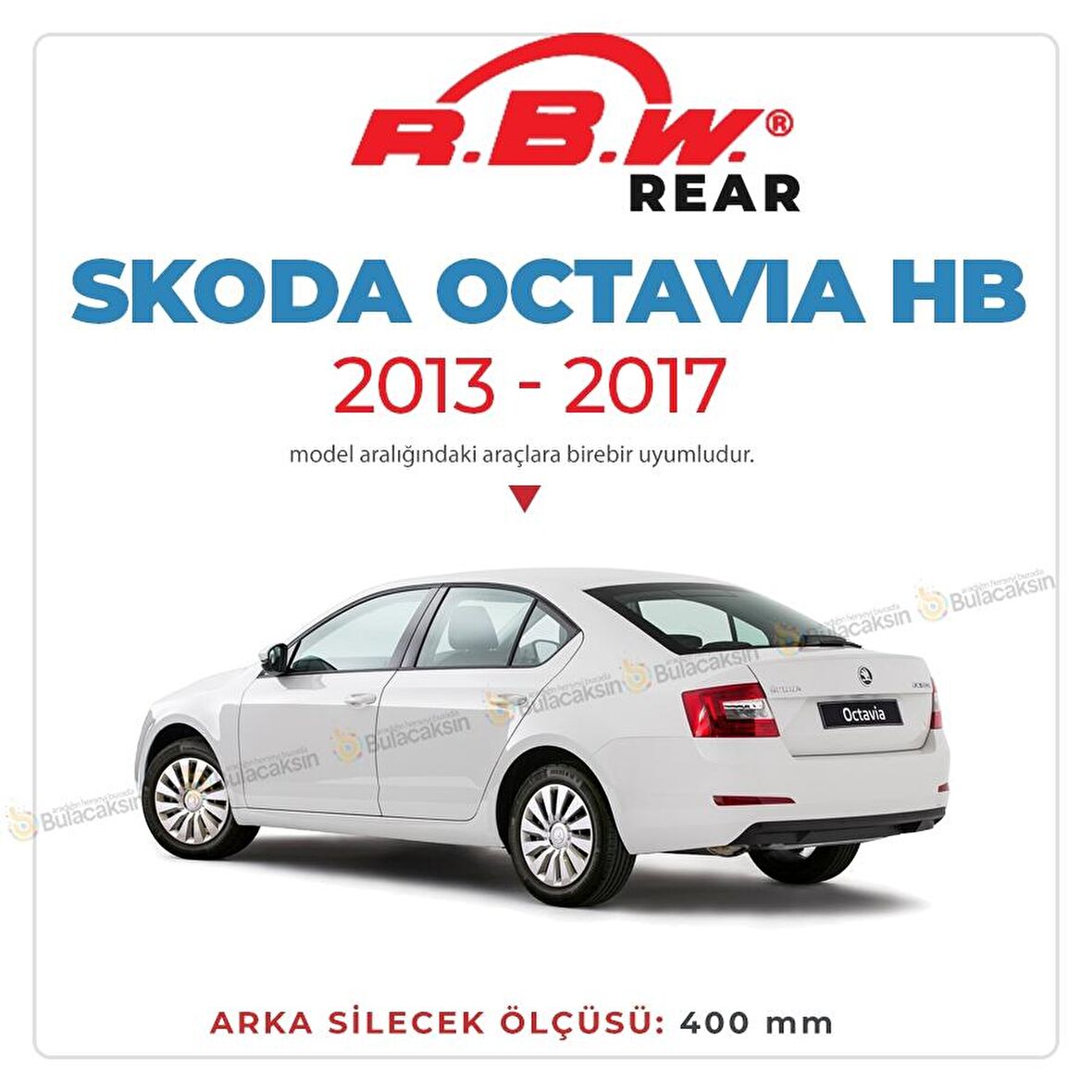 Skoda Octavia Hatchback (5E3) Arka Silecek (2013-2017) RBW