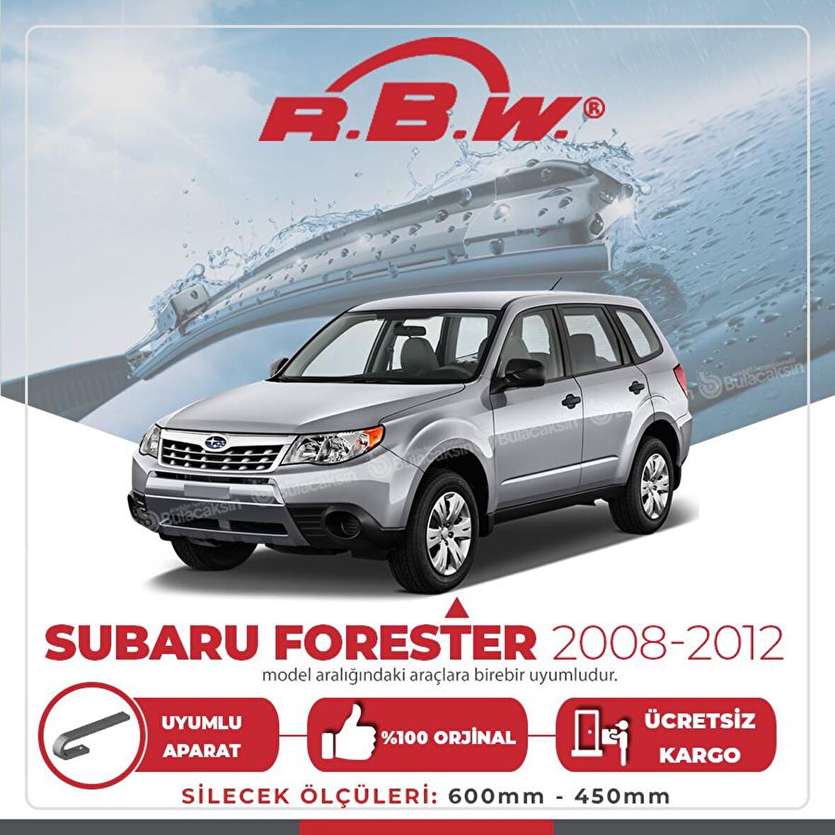Subaru Forester Muz Silecek Takımı (2008-2012) RBW