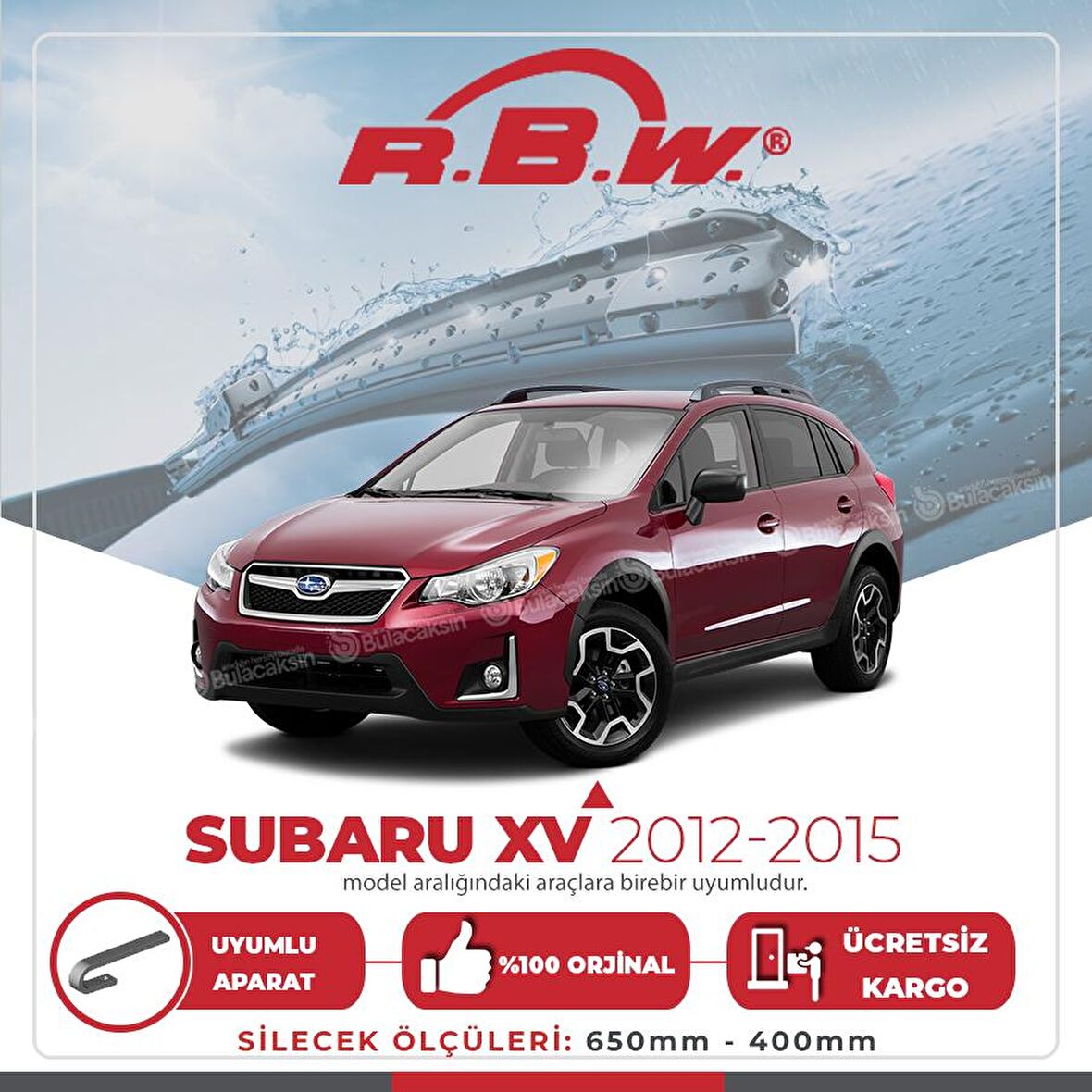 Subaru Xv Muz Silecek Takımı (2012-2015) RBW