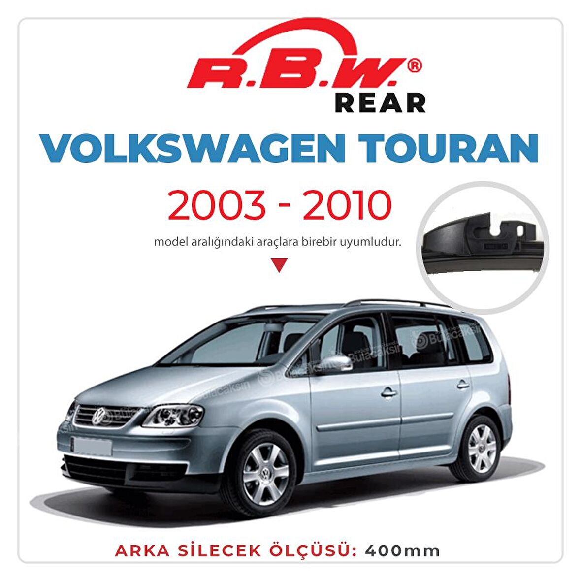Volkswagen Touran Arka Silecek (2003-2010 ) RBW