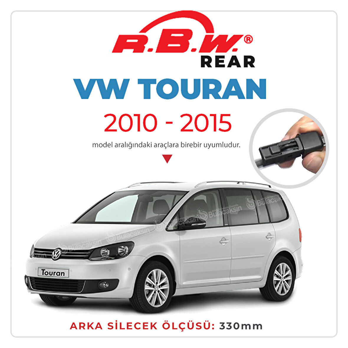 Volkswagen Touran Arka Silecek (2010-2015) RBW