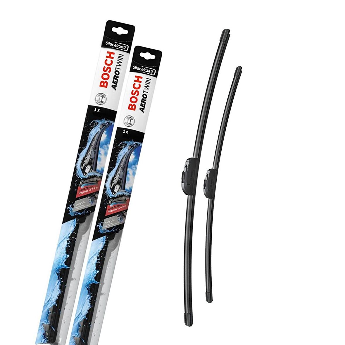 Nissan Qashqai Ön ve Arka Silecek Seti (2014 - 2020) Bosch Aerotwin