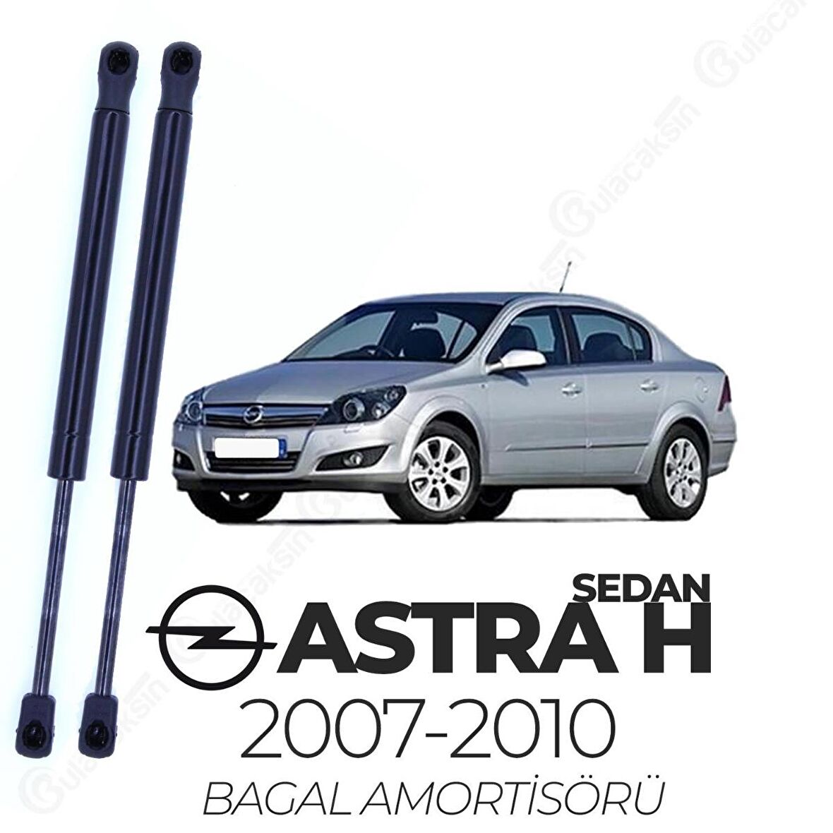 Opel Astra H Sedan 2007 - 2010 Arka Bagaj Amortisörü 2'Li Takım